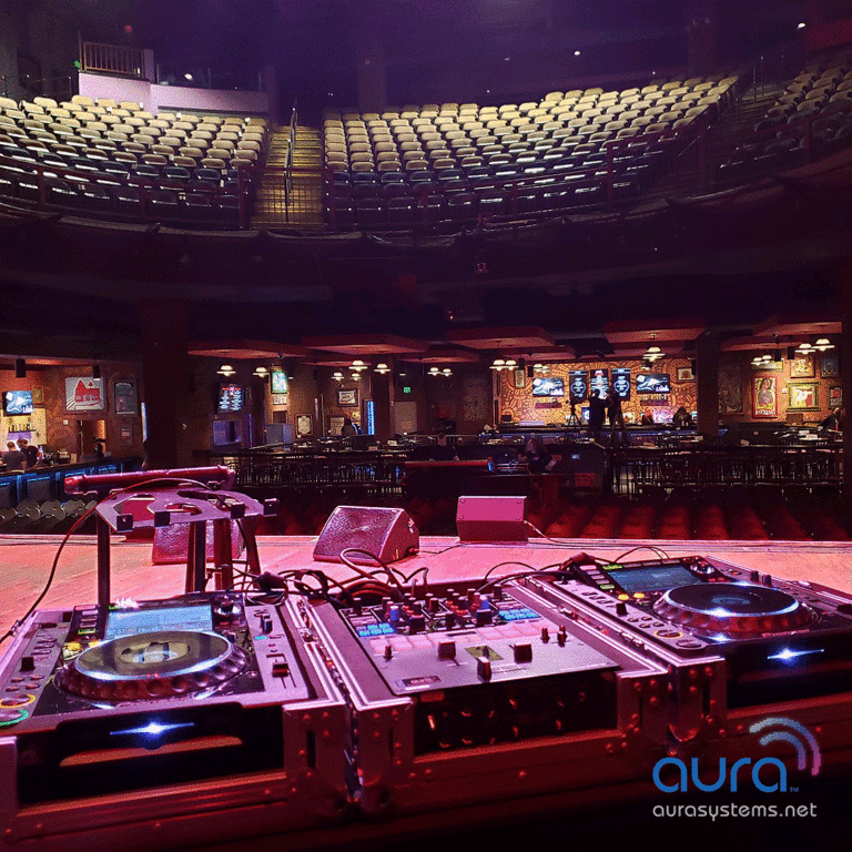 DJ Equipment Rentals AURA Systems